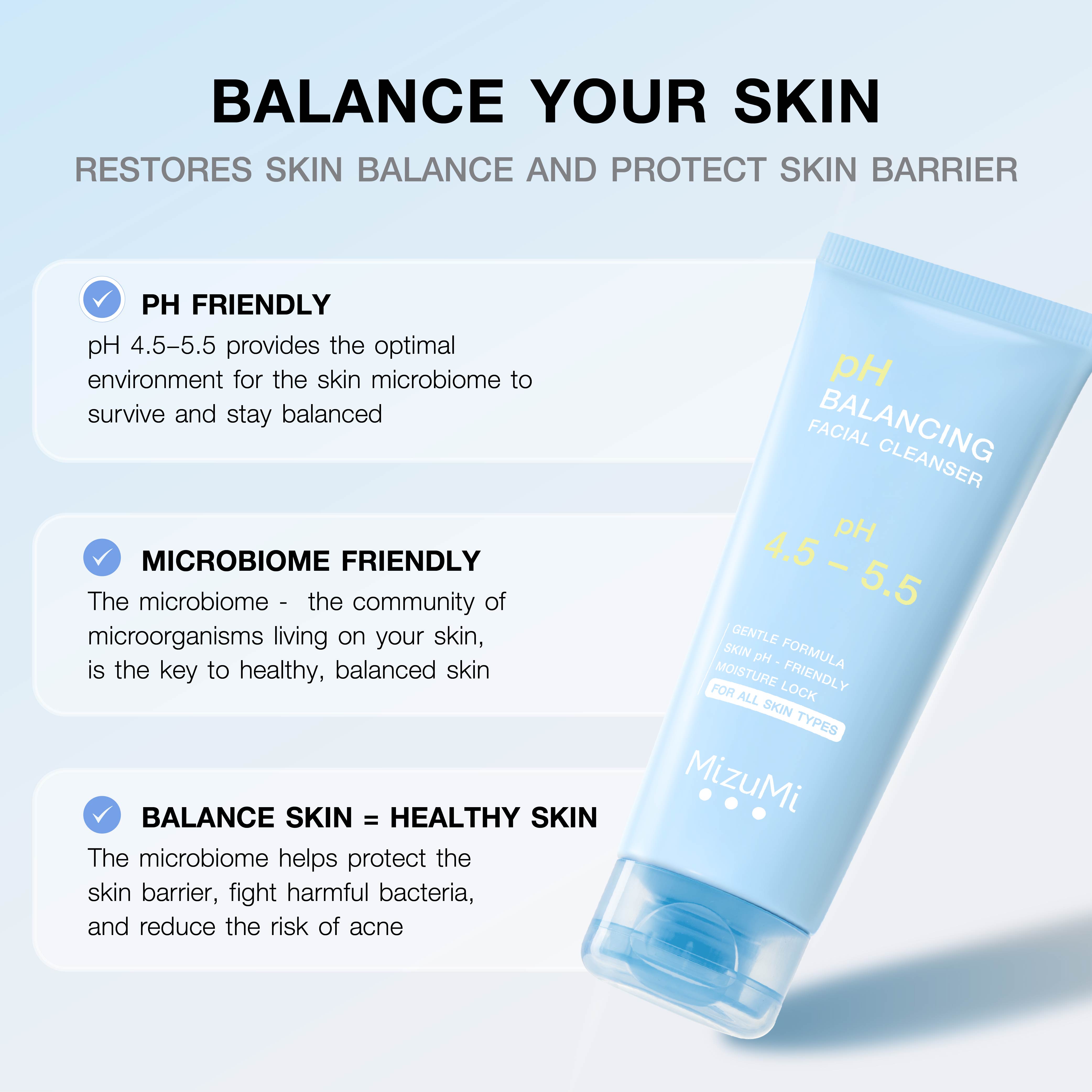 MizuMi pH Balancing Facial Cleanser