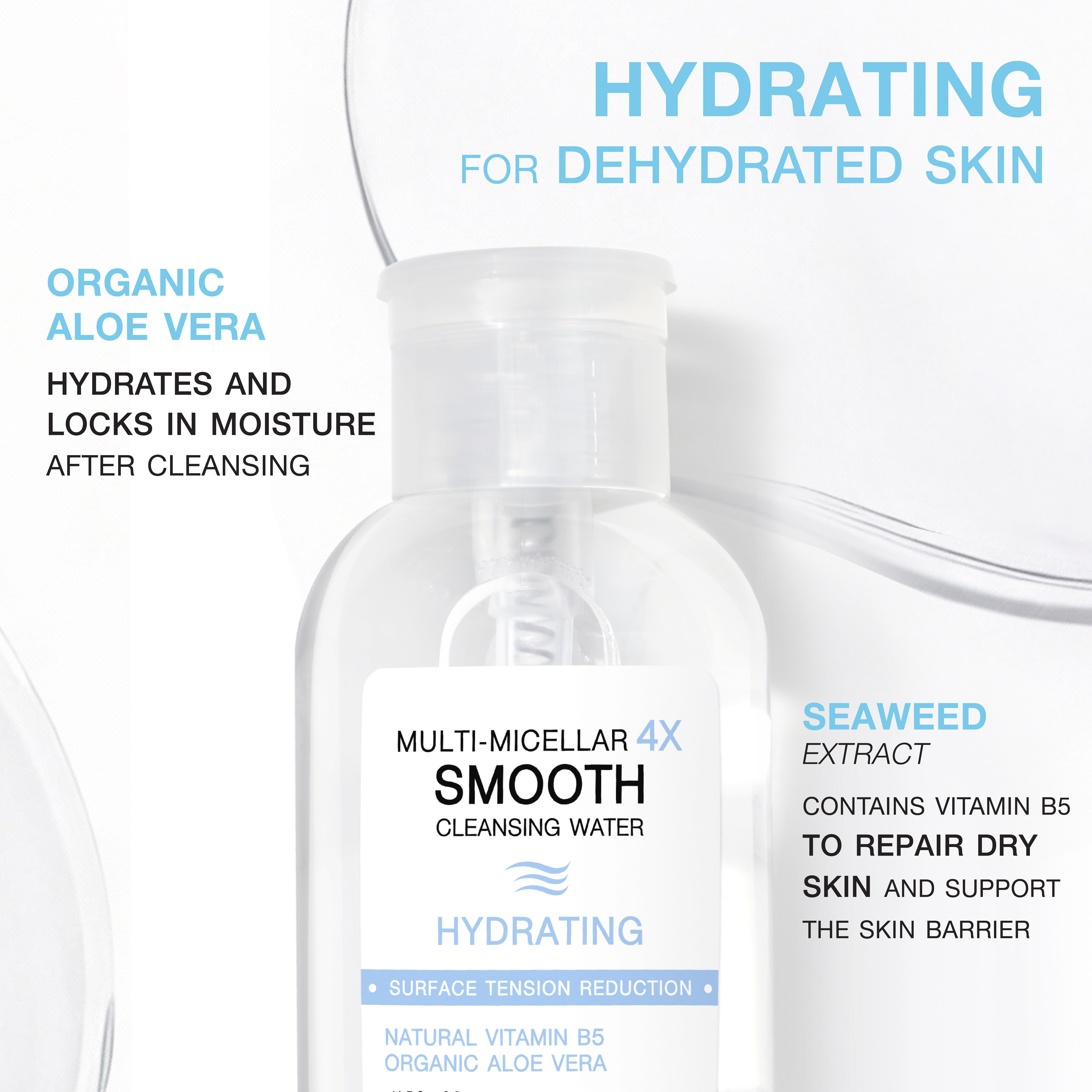 MizuMi Multi-Micellar 4X Smooth Cleansing Water Hydrating