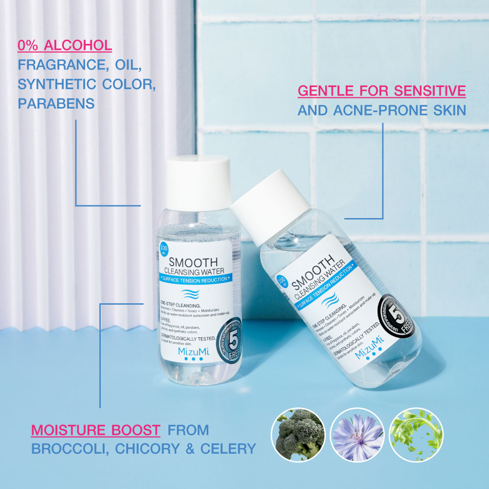 MizuMi Multi-Micellar 4X Smooth Cleansing Water Bright
