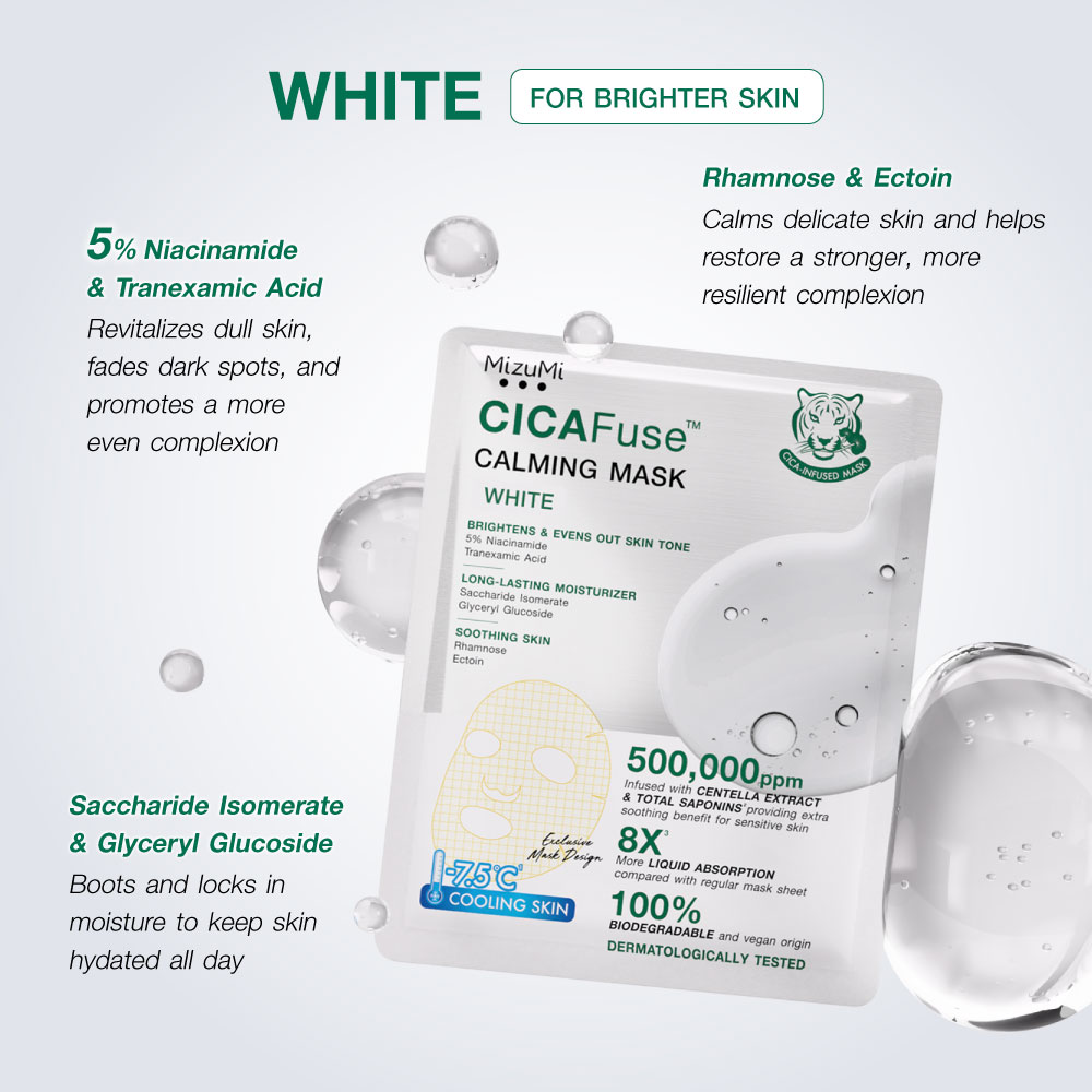 MizuMi CICAFuse Calming Mask Trial Set