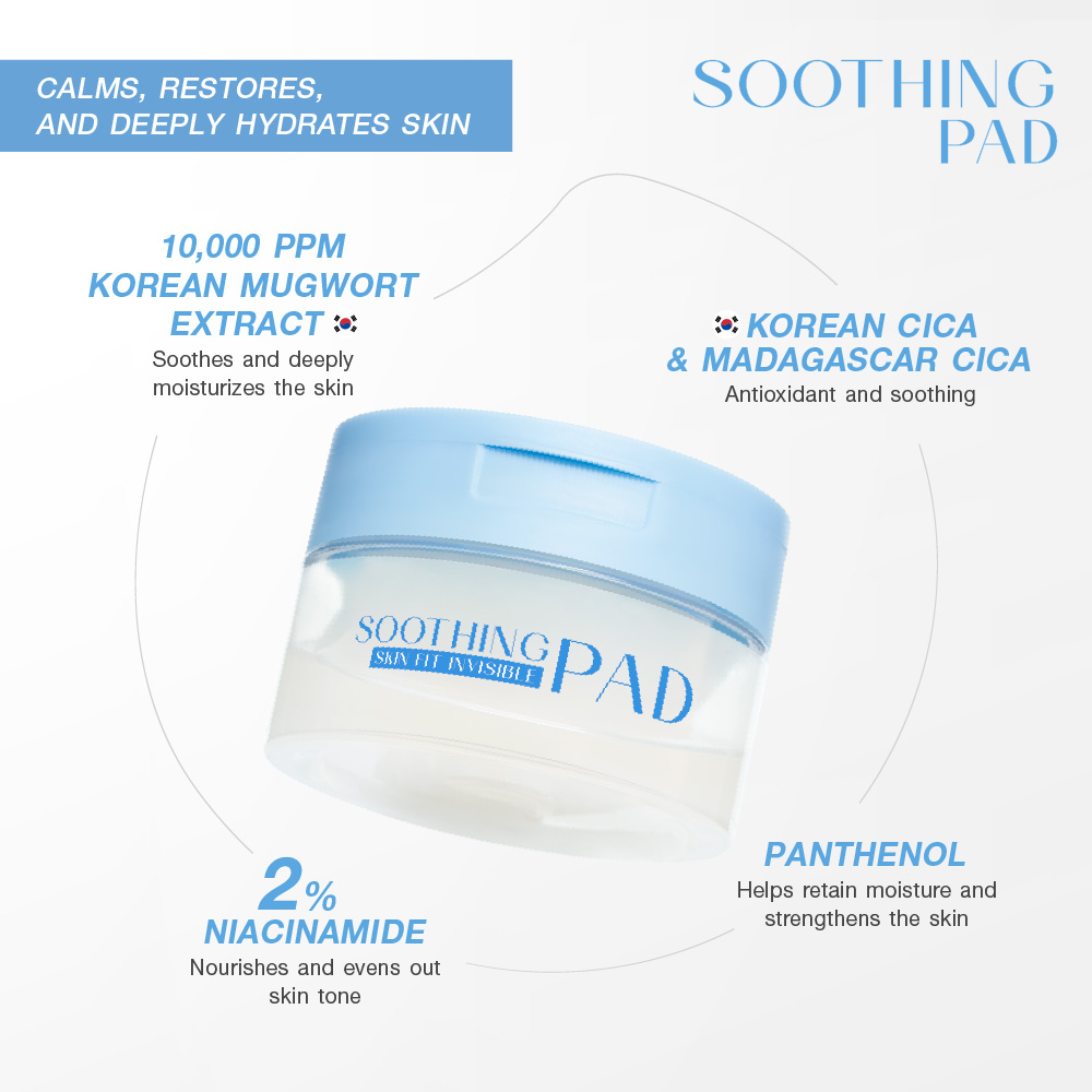 MizuMi Skin Fit Invisible Pad Soothing