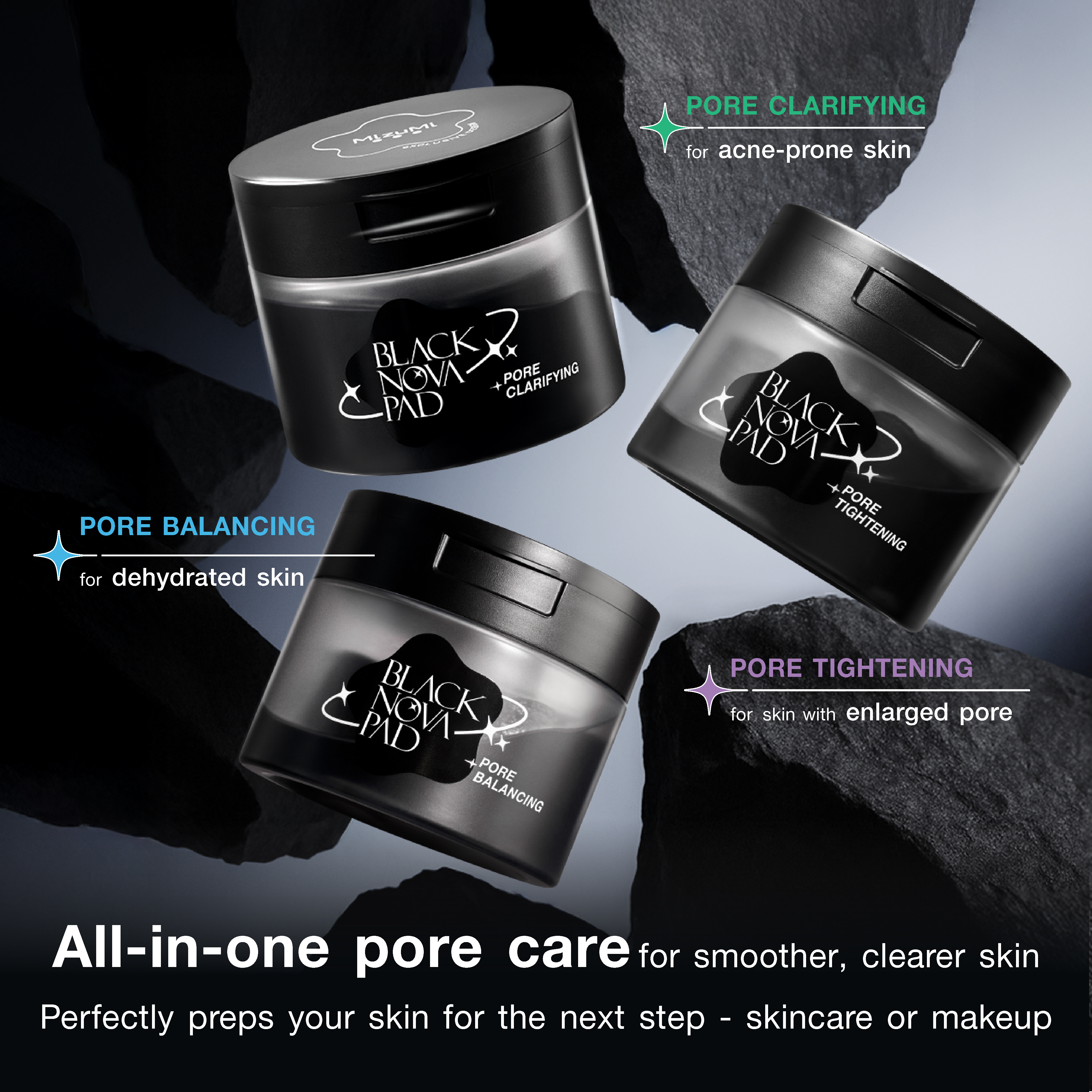 MizuMi Black Nova Pad Pore Tightening