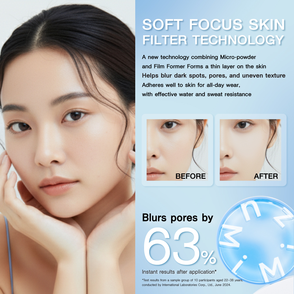 MizuMi Filter Effect Airy Skincare Cushion SPF50+ PA++++